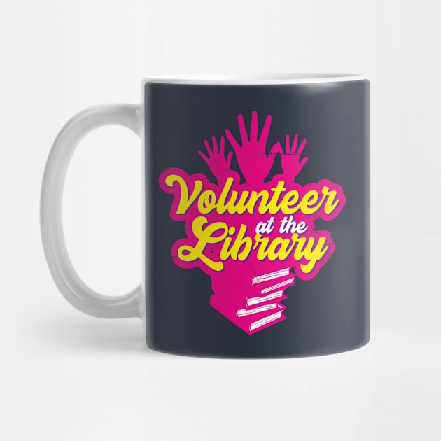 I Volunteer At Library (v1) by bluerockproducts